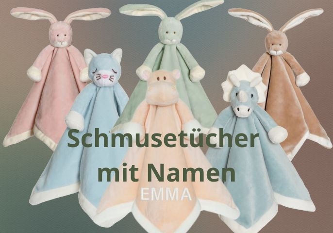 Schmusetücker mit Namen